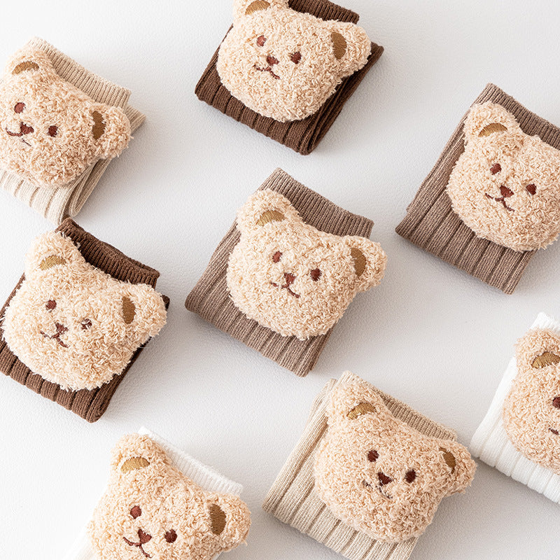 Bearcub cozy baby socks
