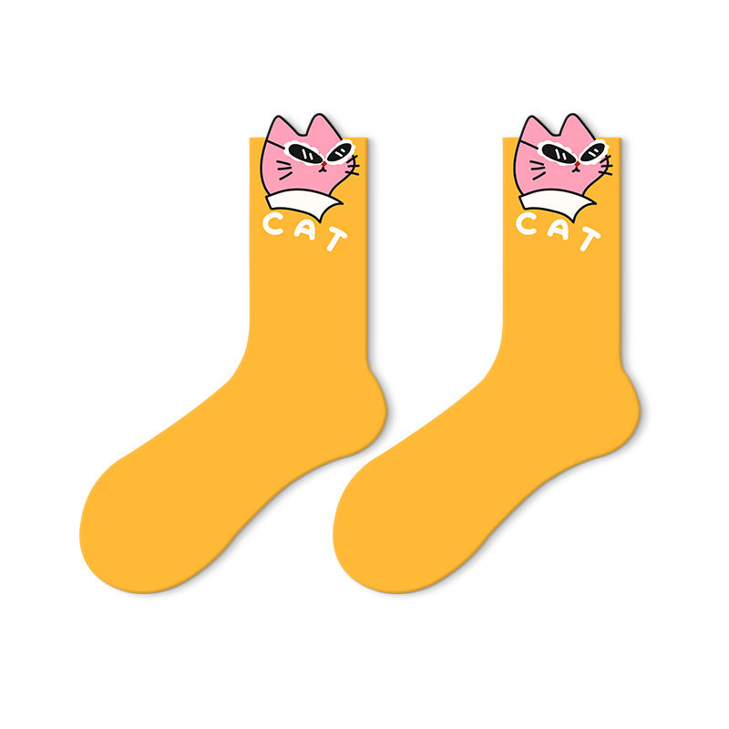 Palette Payful Socks in yellow front picture