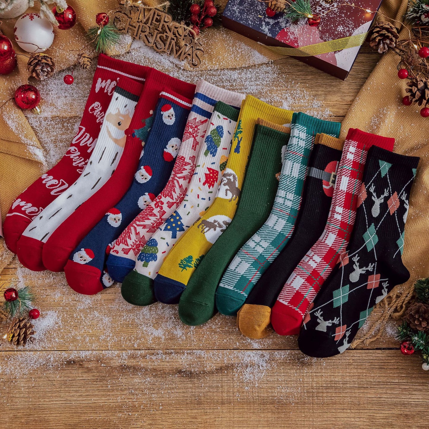 Festive Socks - BlissBounce Socks