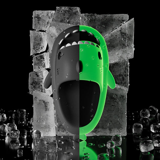 Starry Snuggle Slippers with black and green color