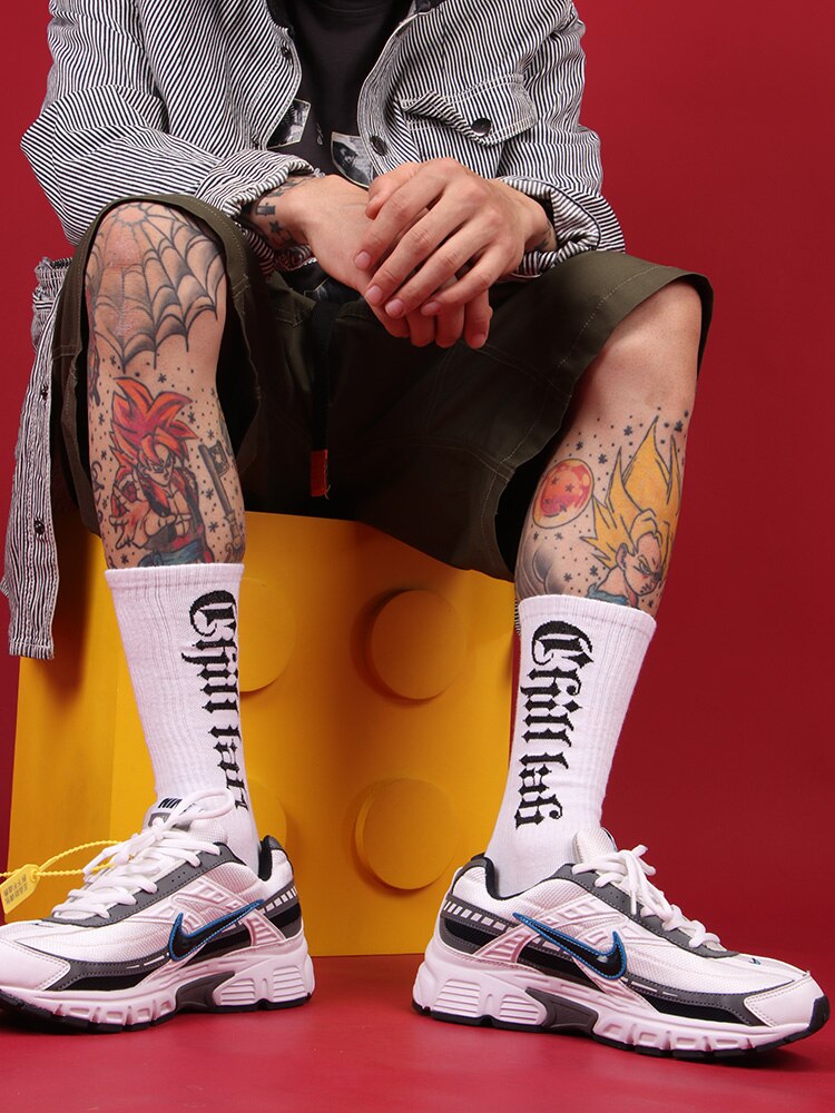 JoyStride Socks in white front picture
