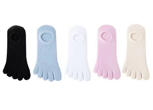 Blissful 5 fingers ankle socks in varies colors