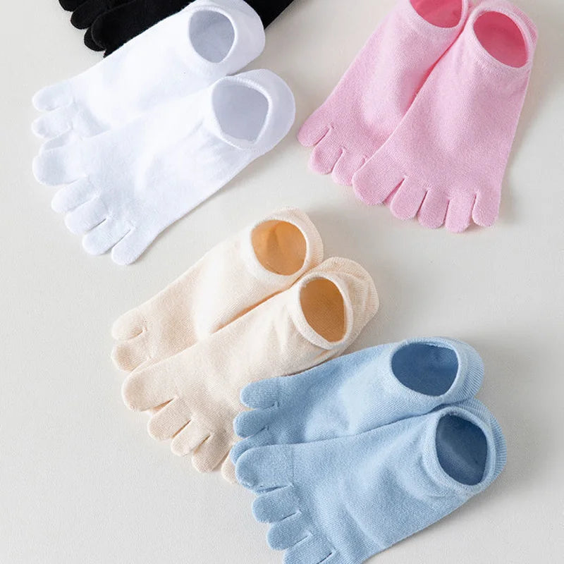 Blissful 5 fingers ankle socks in varies colors