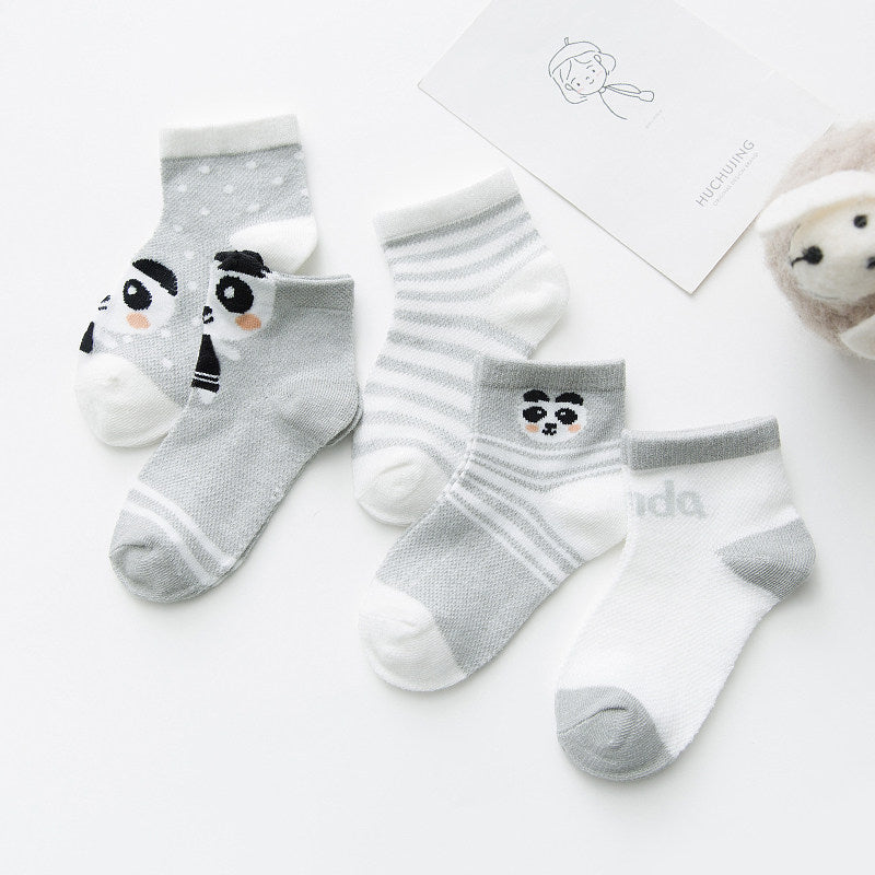Hoppy Pals Anklets socks in grey