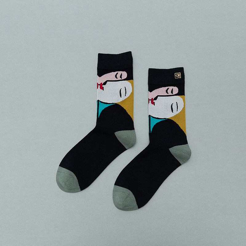 Gallery Steps Socks in black