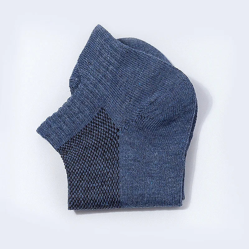 Cushioned Ankle Socks in light blue