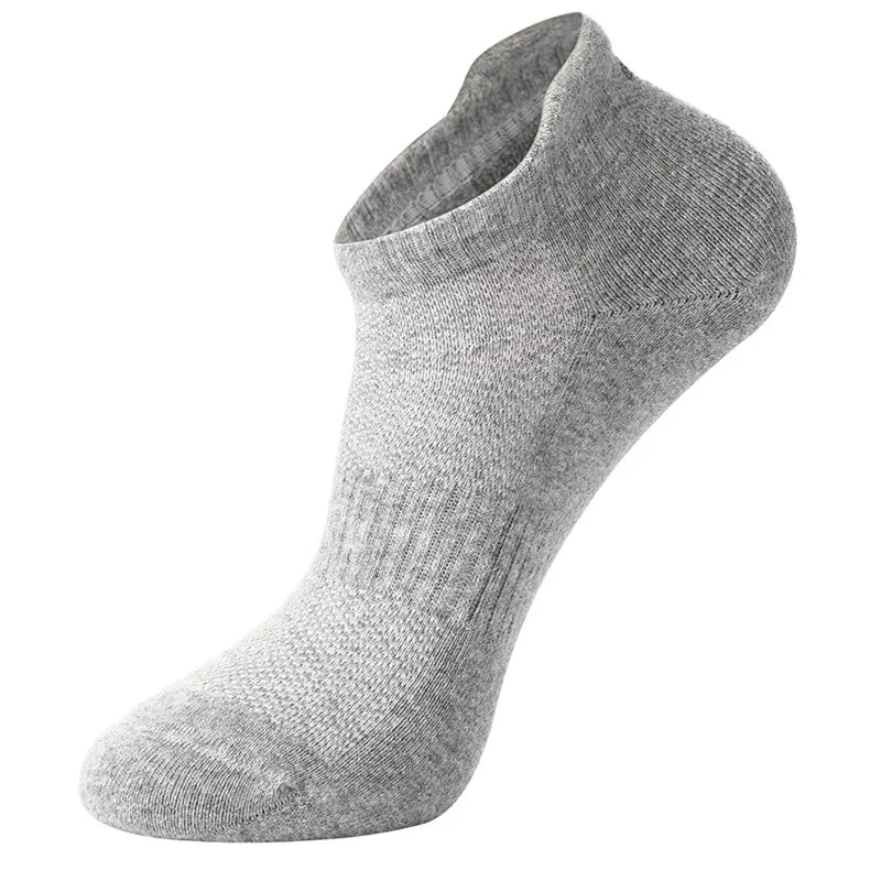 Cushioned Ankle Socks in grey
