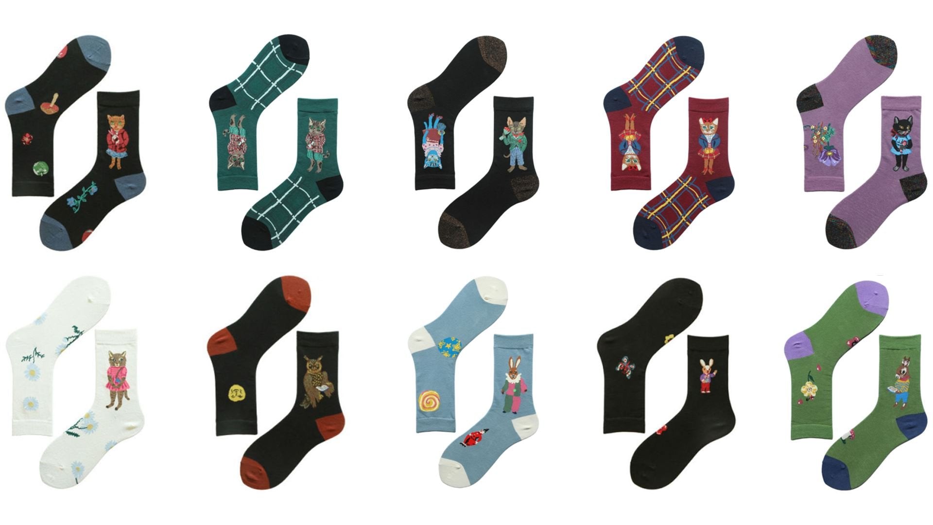 Women Crew Socks | BlissBounce Socks