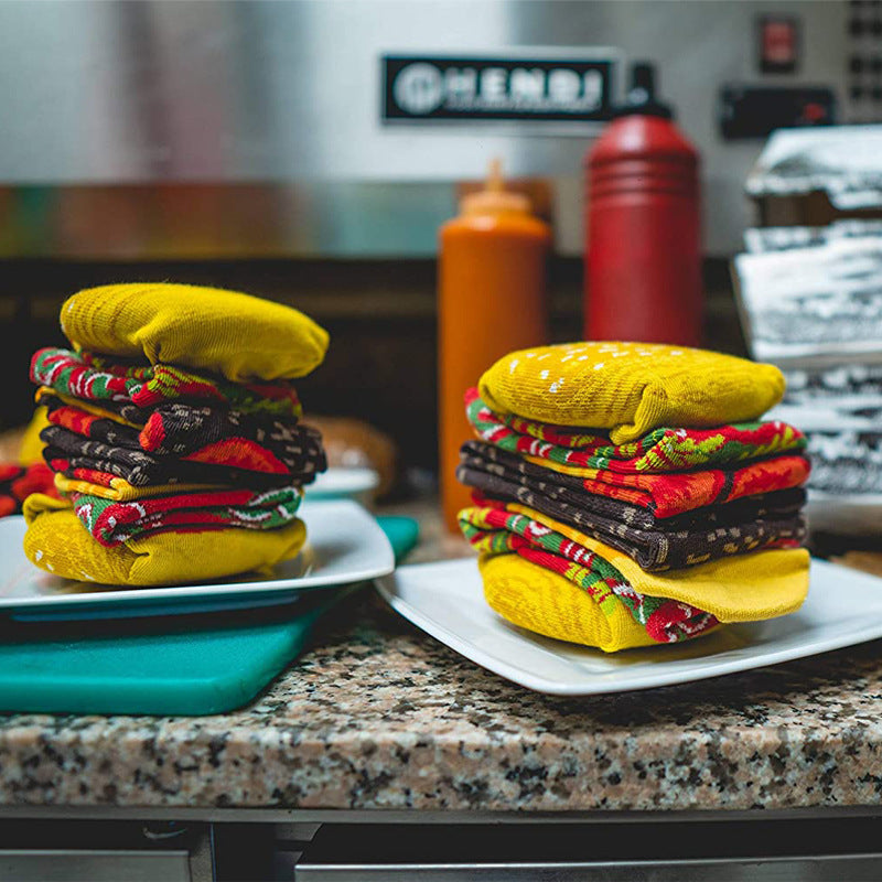 BurgerFeetsocks in pack