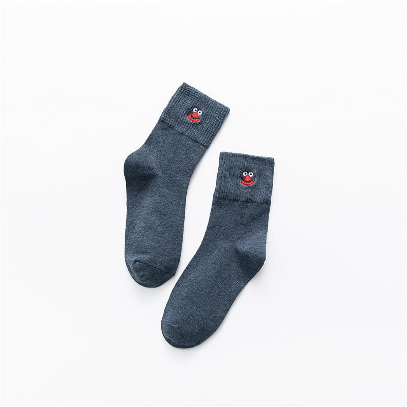 Cheery socks in blue
