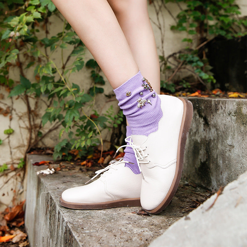 ChicCharm socks in purple