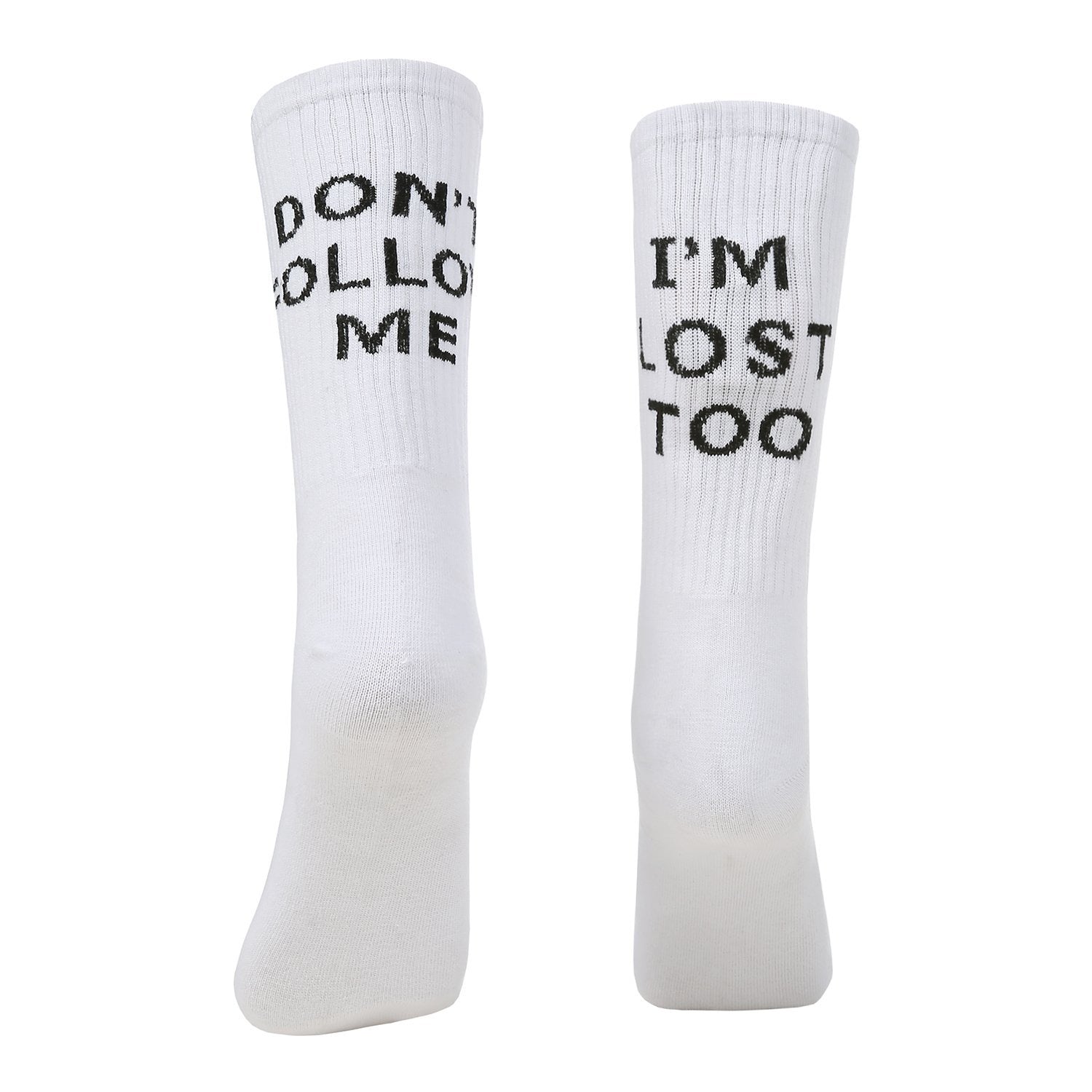 Dont follow me socks