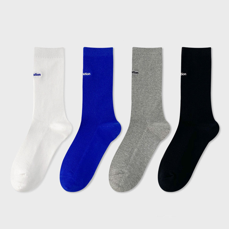 Essential Spectrum Sock Collection 4 pairs fornt picture