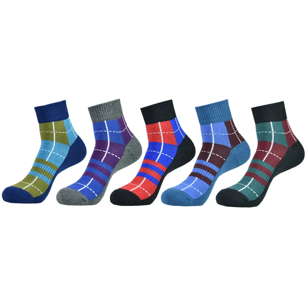5 pairs quarter socks style 3