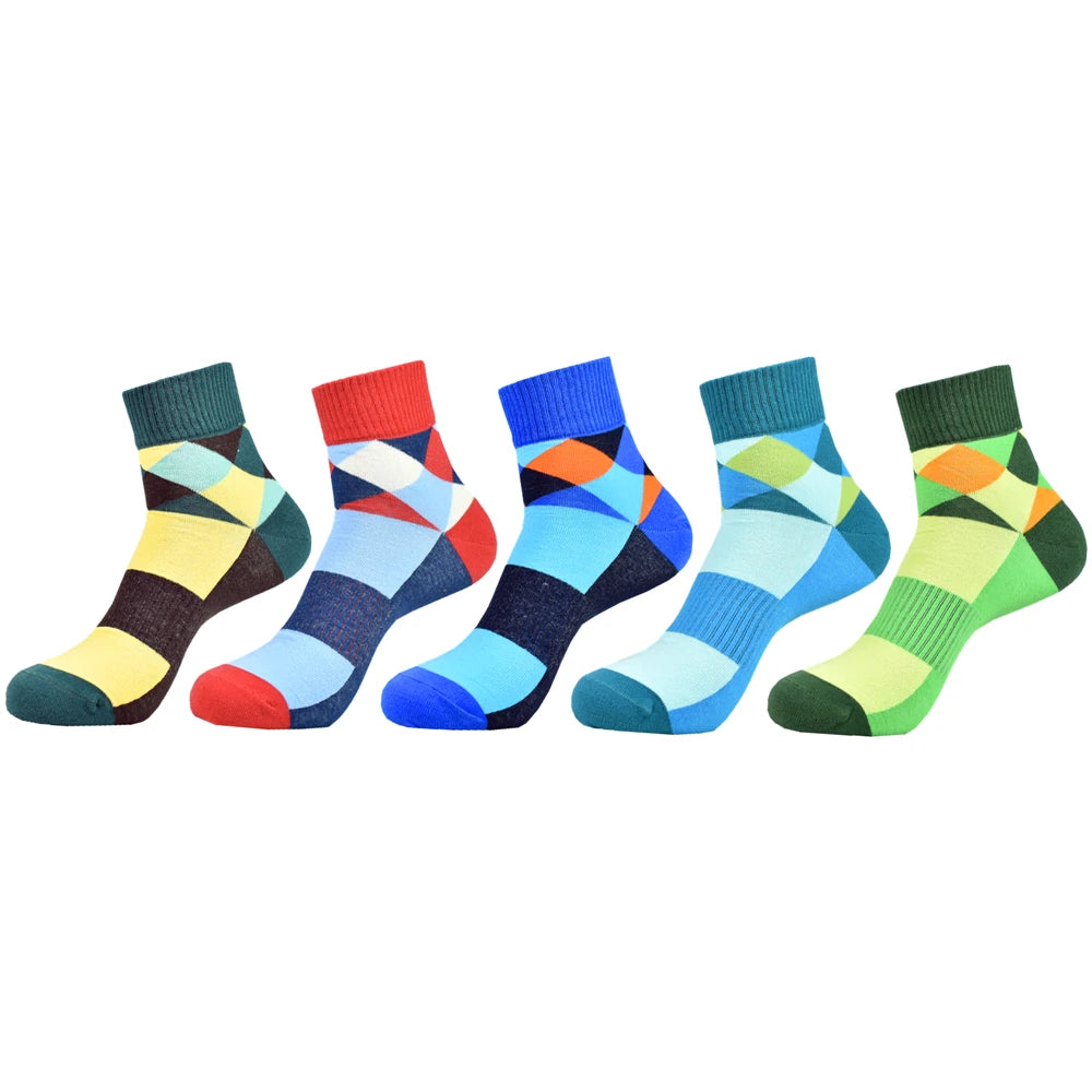 5 pairs quarter socks