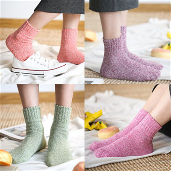 Woolen Socks on models